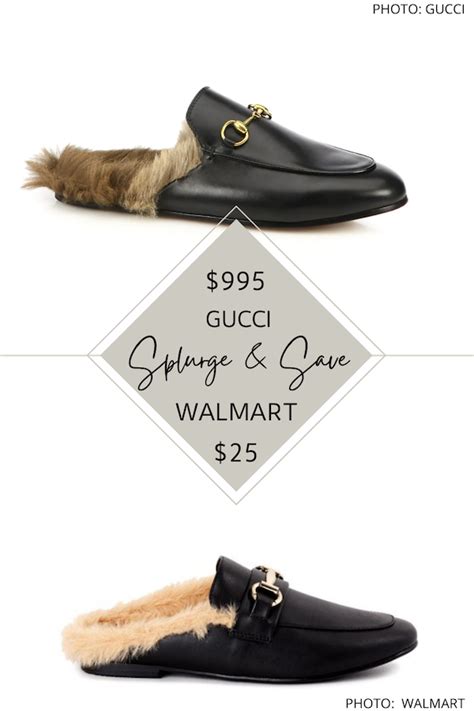 fur lined gucci loafers dupes